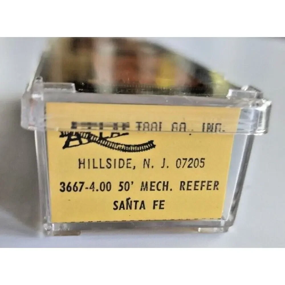Atlas Santa Fe 50' Mech. Reefer MTC Car N Scale Santa‎ Fe All The Way U105-38